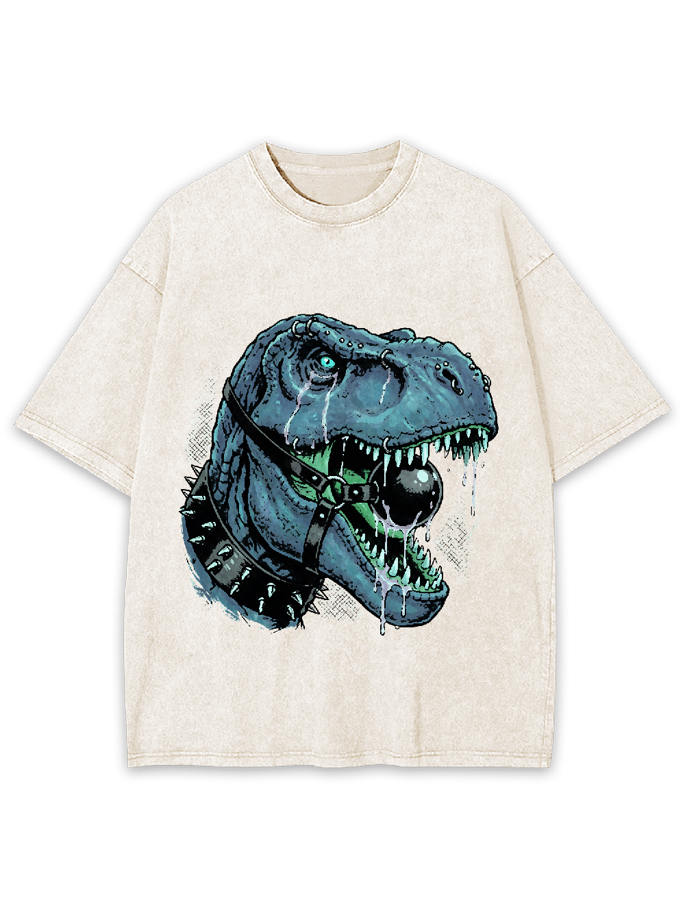 Restrained T-Rex Washed Tshirt