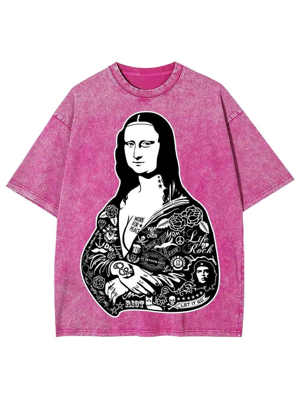 Peace and Faith Washed Tshirt