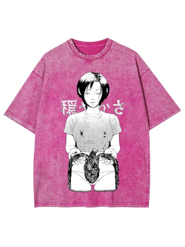 TRANQUILITY IN DECAY WASHED TSHIRT