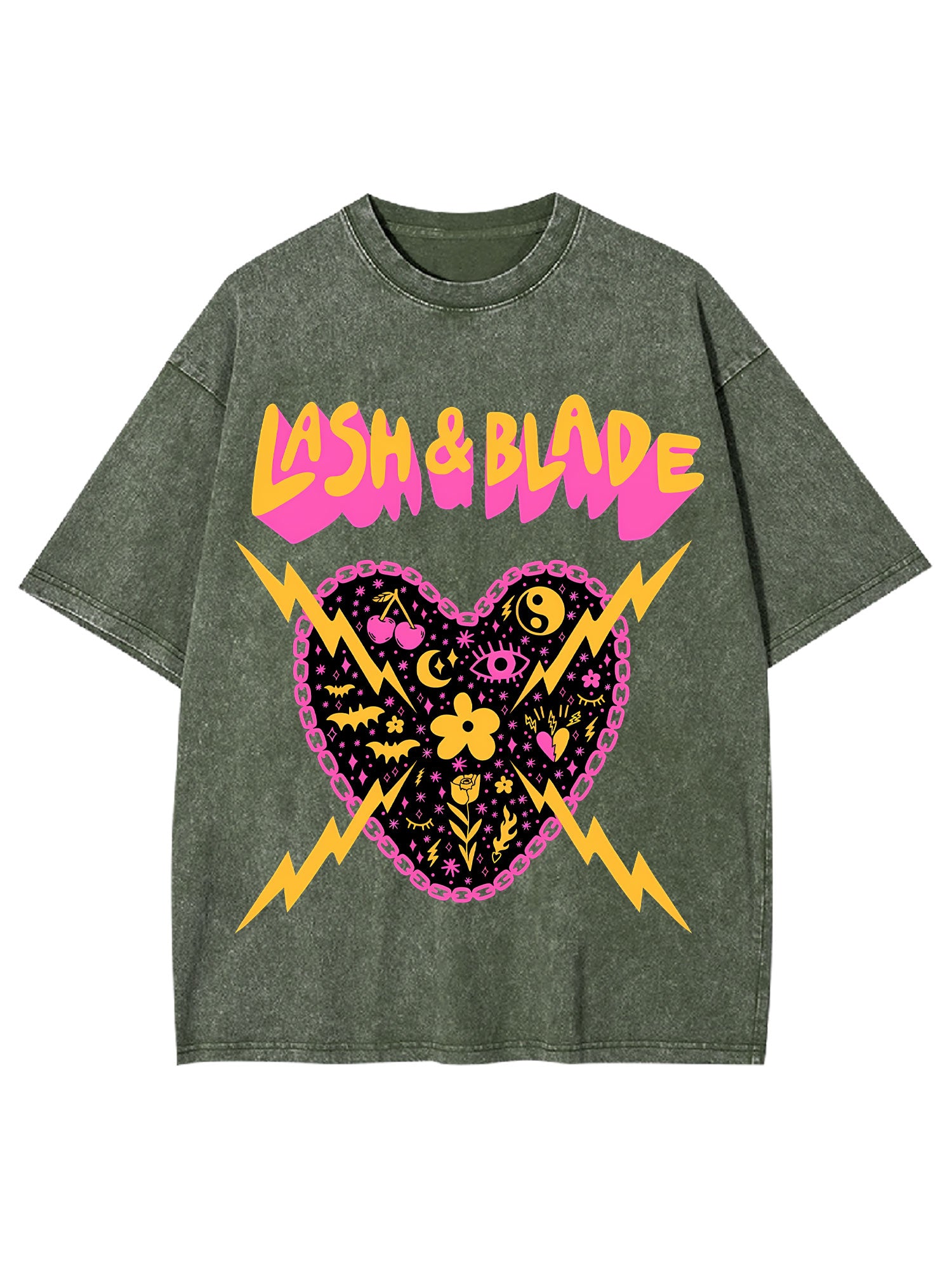 Lash&Blade Washed Tshirt