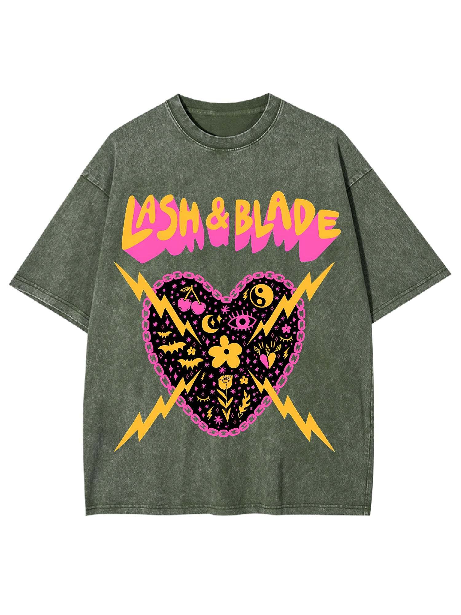 Lash&Blade Washed Tshirt