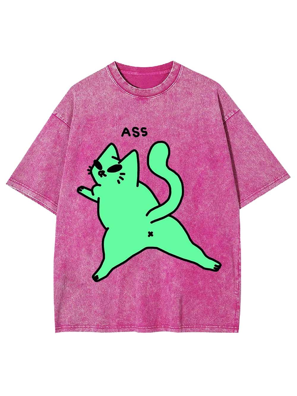 Cat's Ass Washed Tshirt