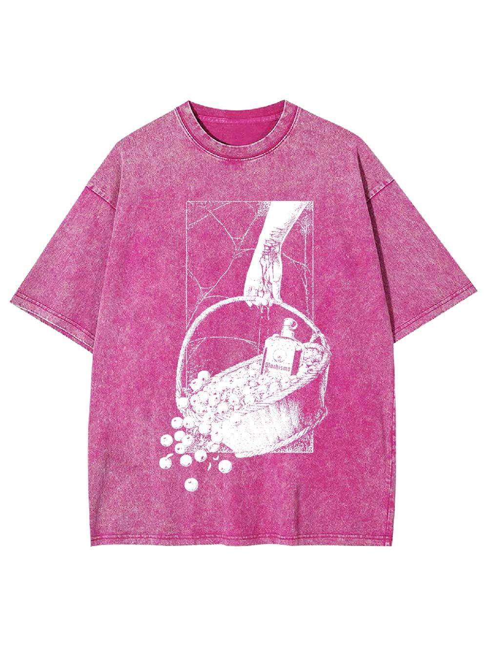 Eyes in the Basket Washed Tshirt