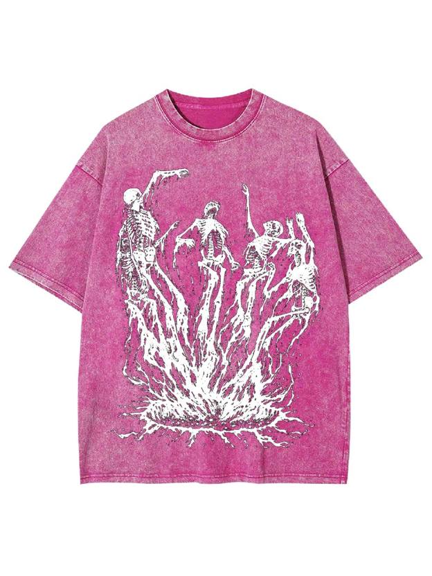 Rise from the Flames Washed Tshirt
