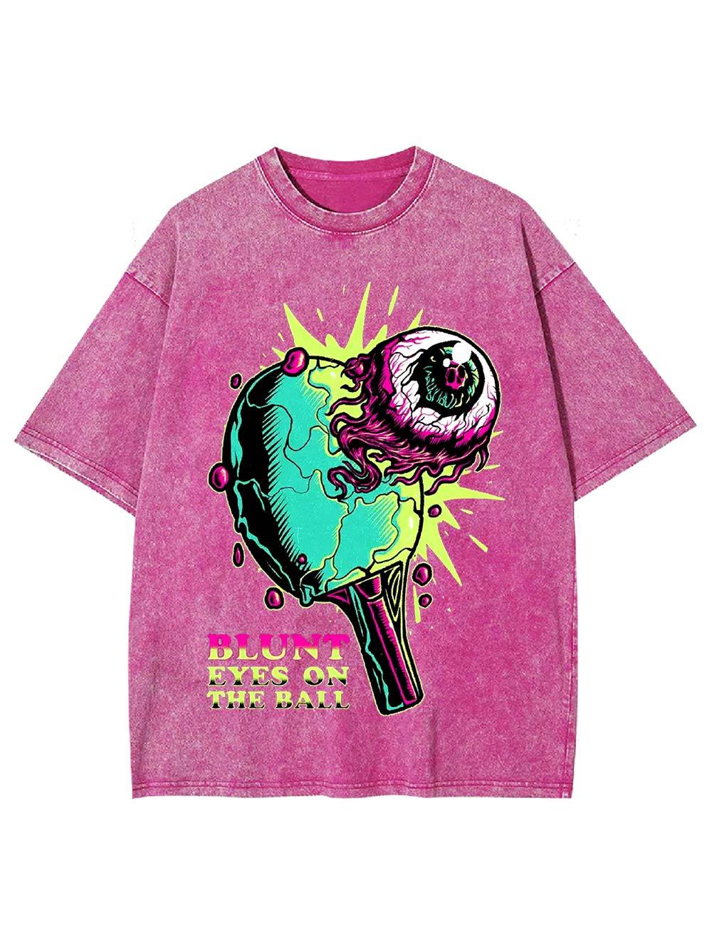 Blunt Eyes On The Ball Washed Tshirt