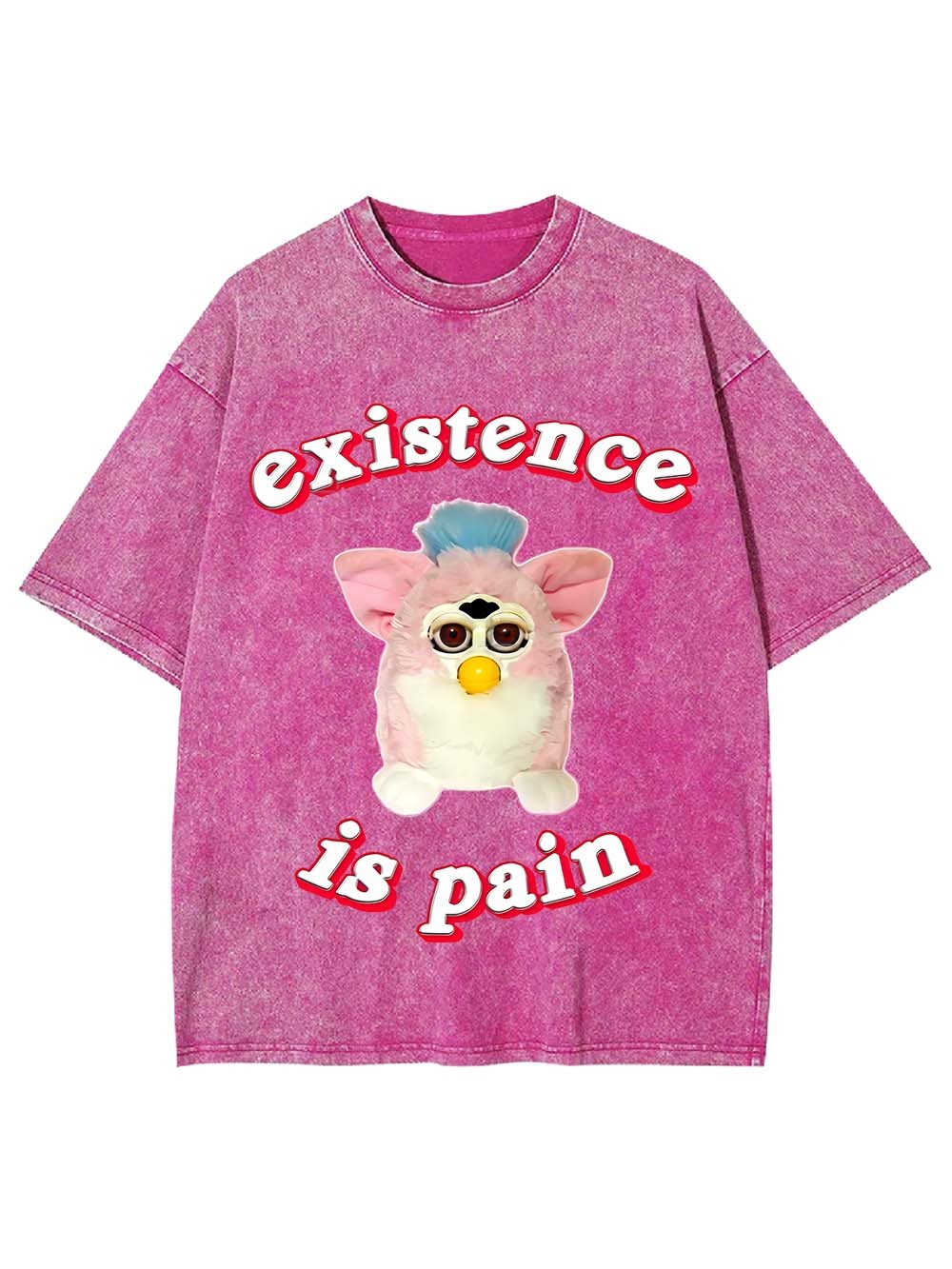 Existence Is Pain Washed Tshirt