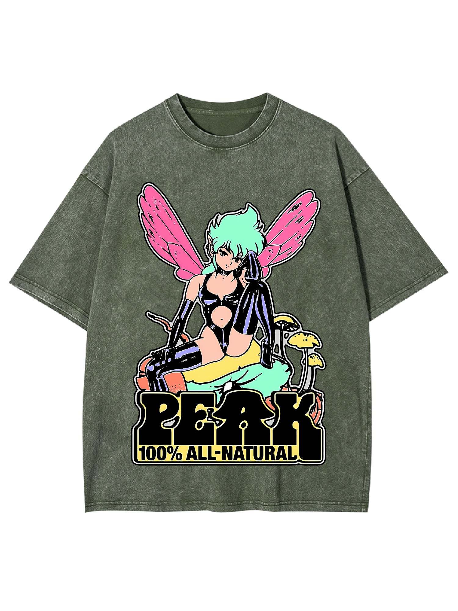 Peak 100% All-Natural Washed Tshirt