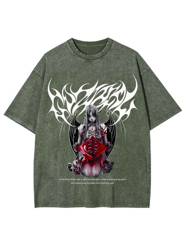 Void's Embrace Washed Tshirt