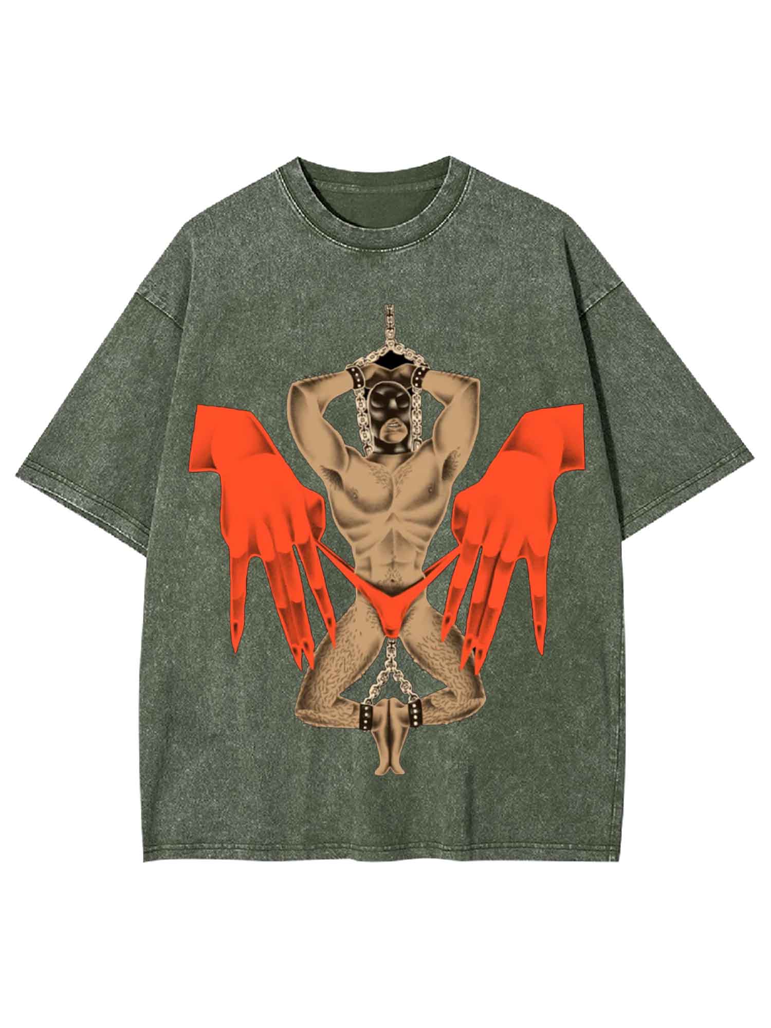 CHAINED WASHED TSHIRT