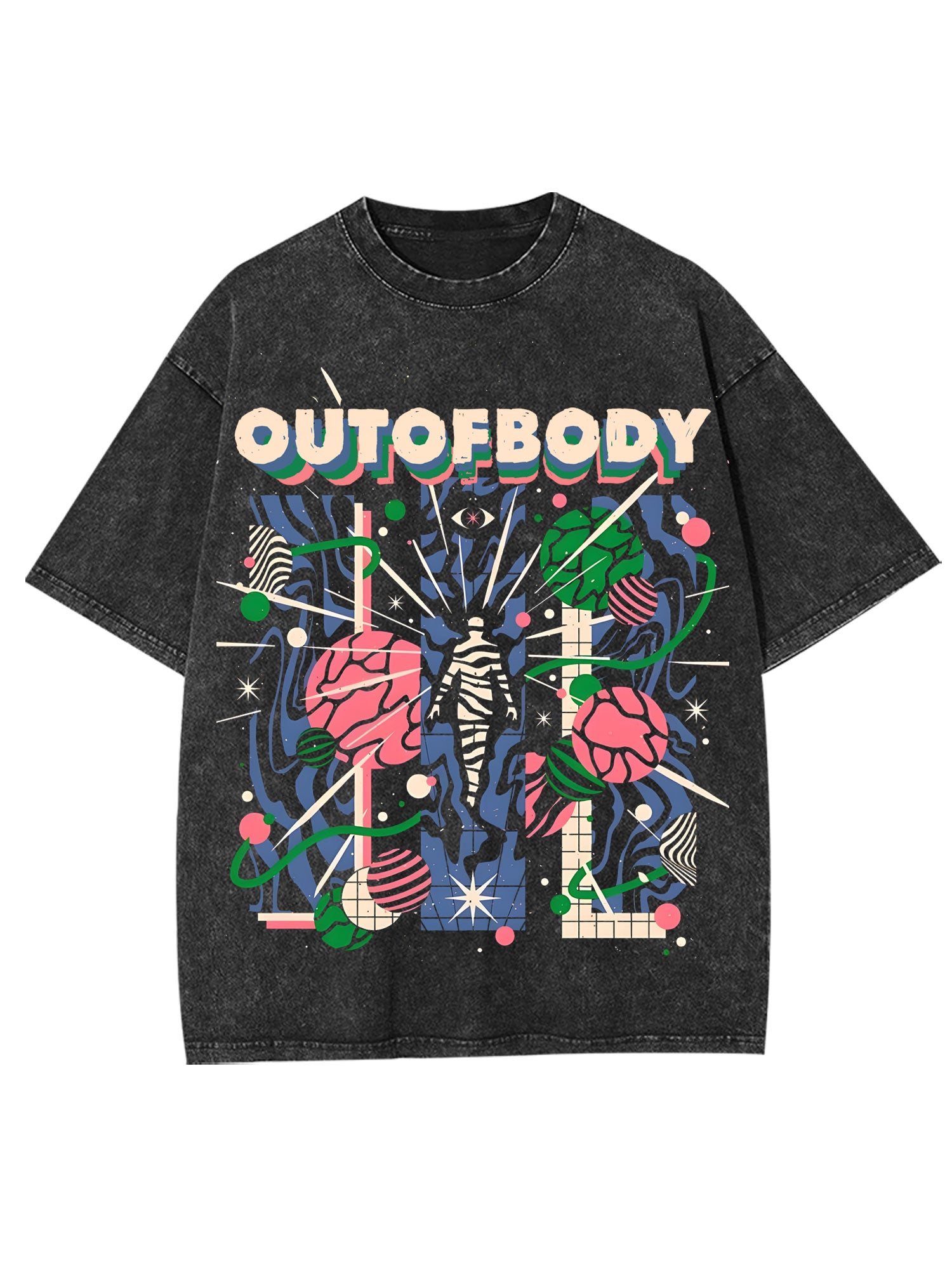 Out Of Body Washed Tshirt