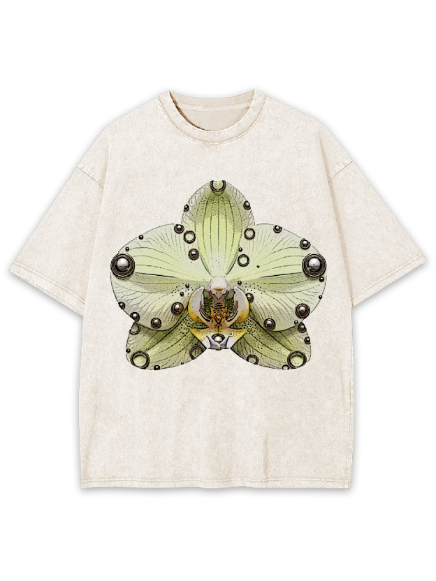 Riveted Orchid Washed Tshirt