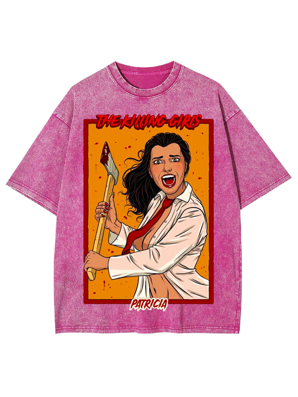 THE KILLING GIRLS WASHED TSHIRT