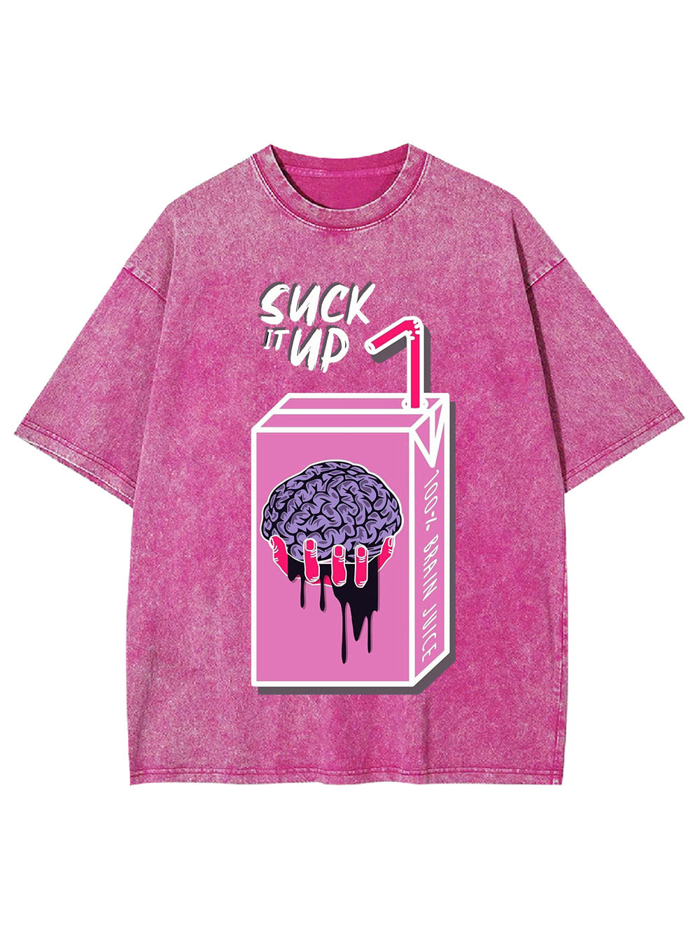 Suck It Up Washed Tshirt