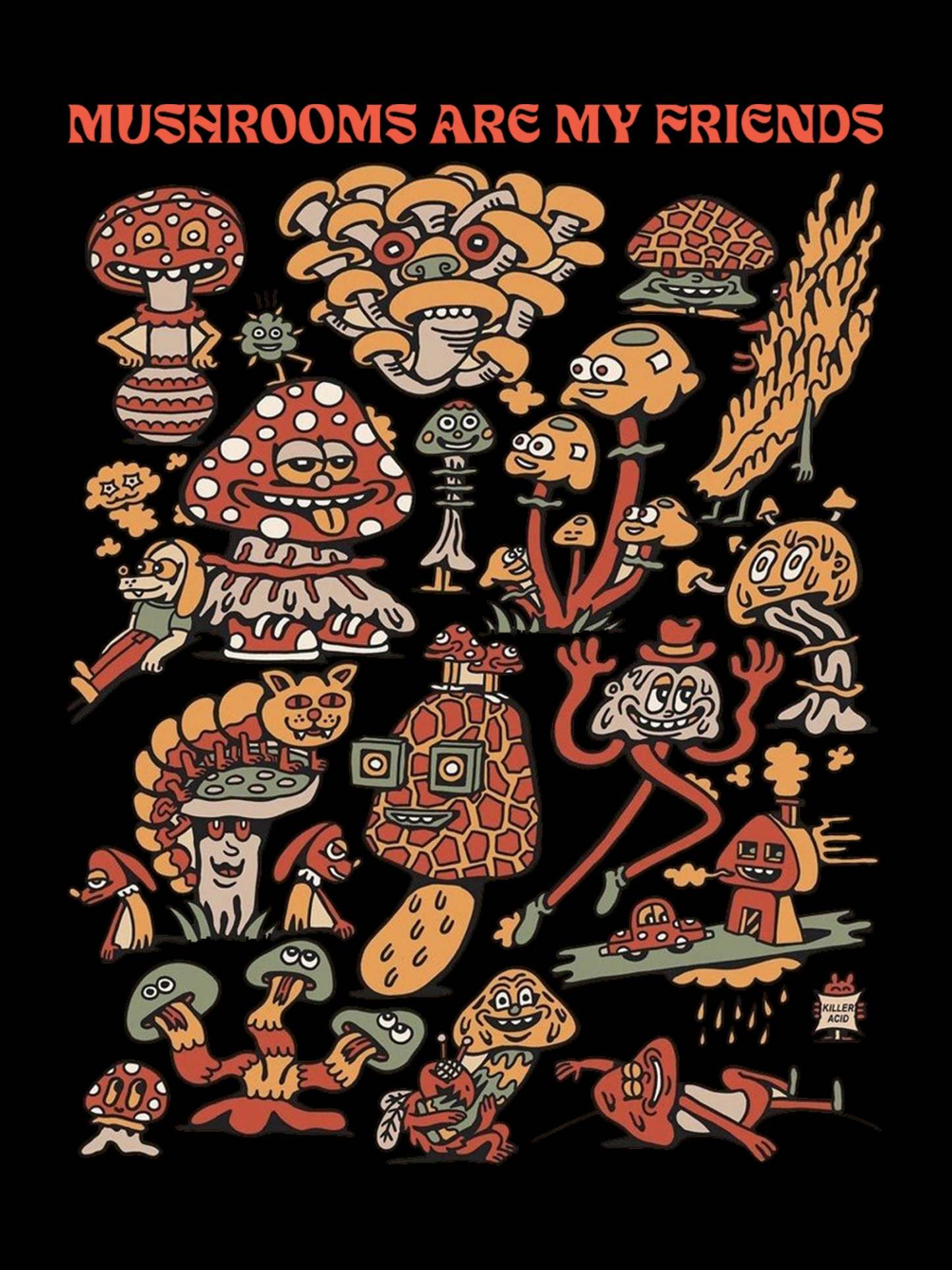 My Friends Washed Tshirt