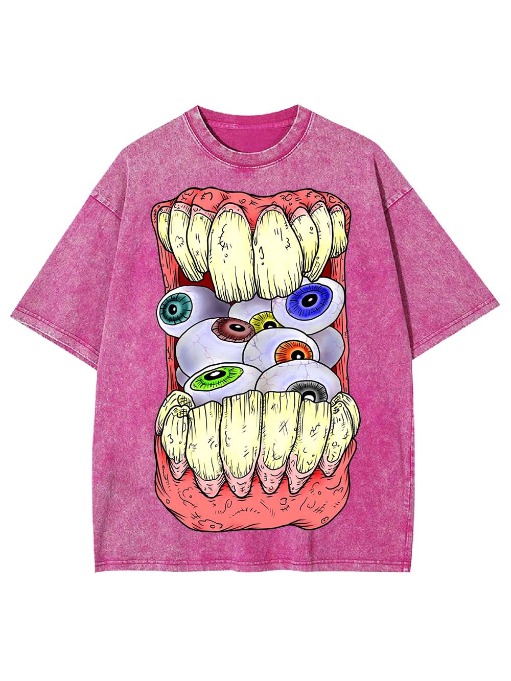 CHEWING EYES WASHED TSHIRT