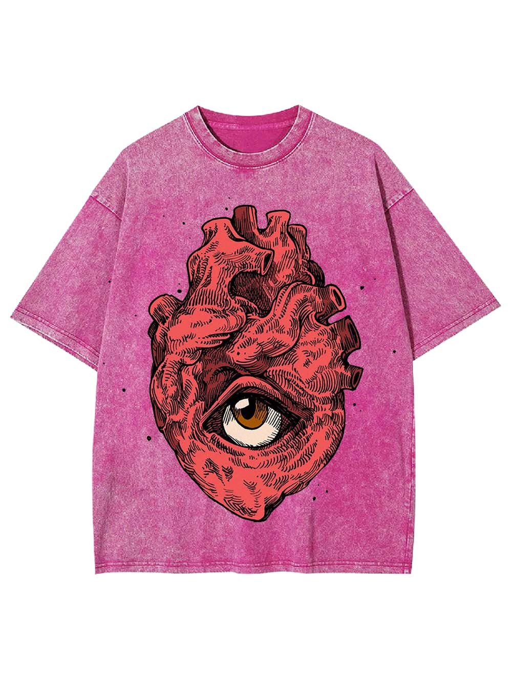 Heart Vision Washed Tshirt