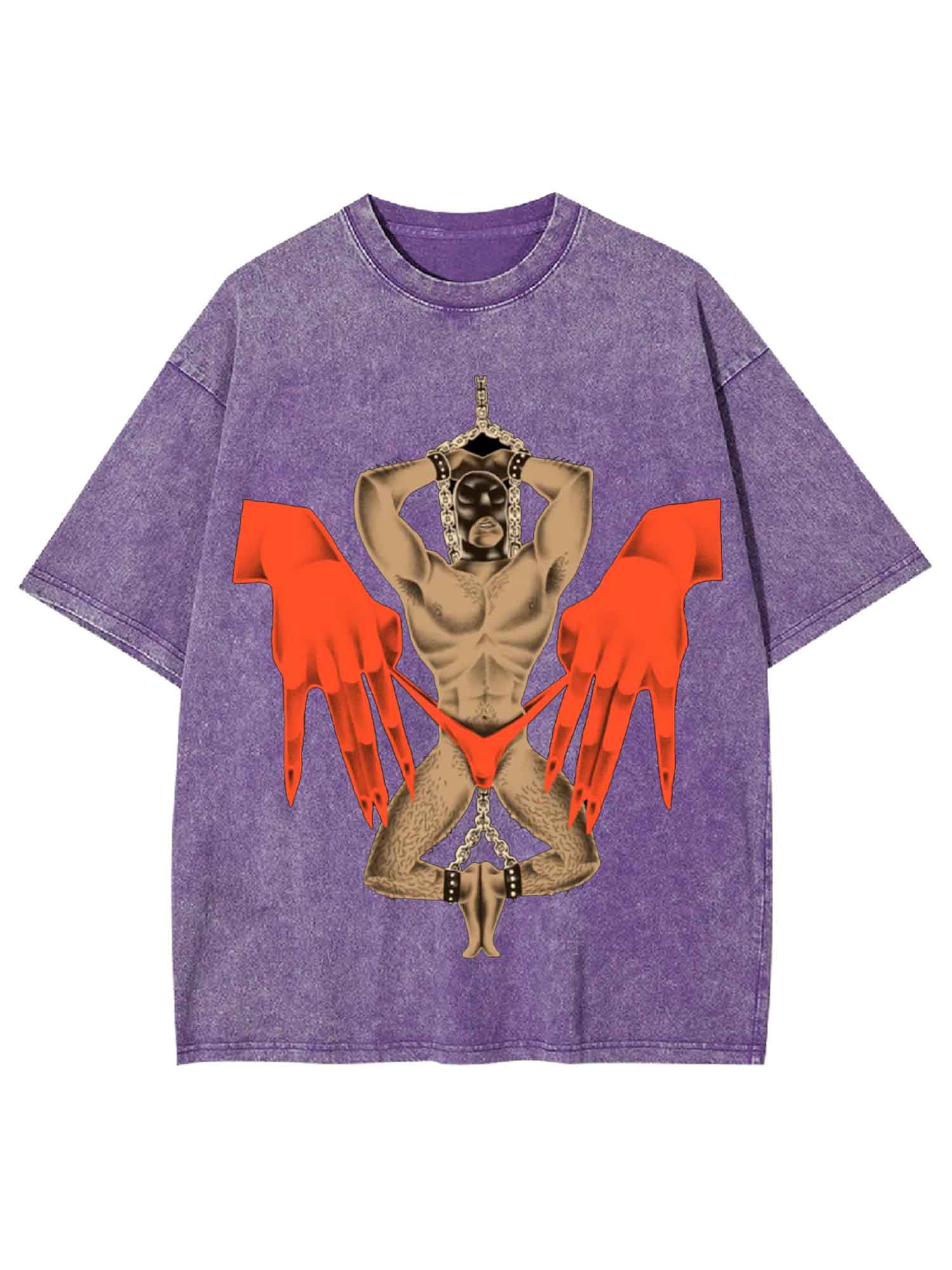 CHAINED WASHED TSHIRT