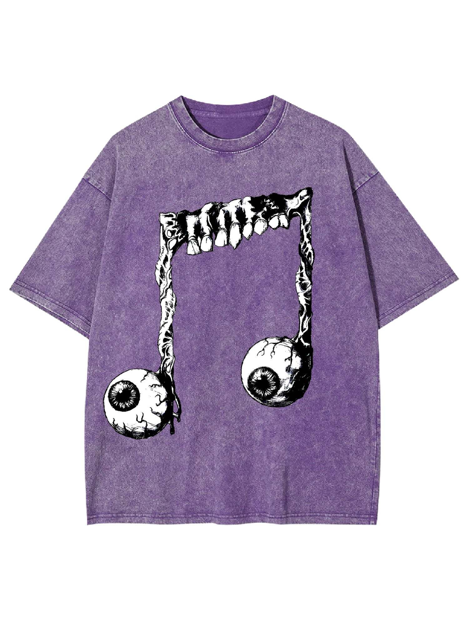 Musical Notes Washed Tshirt