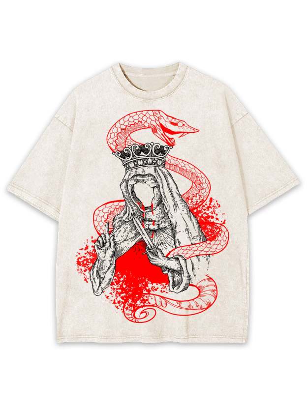 Snake Washed Tshirt