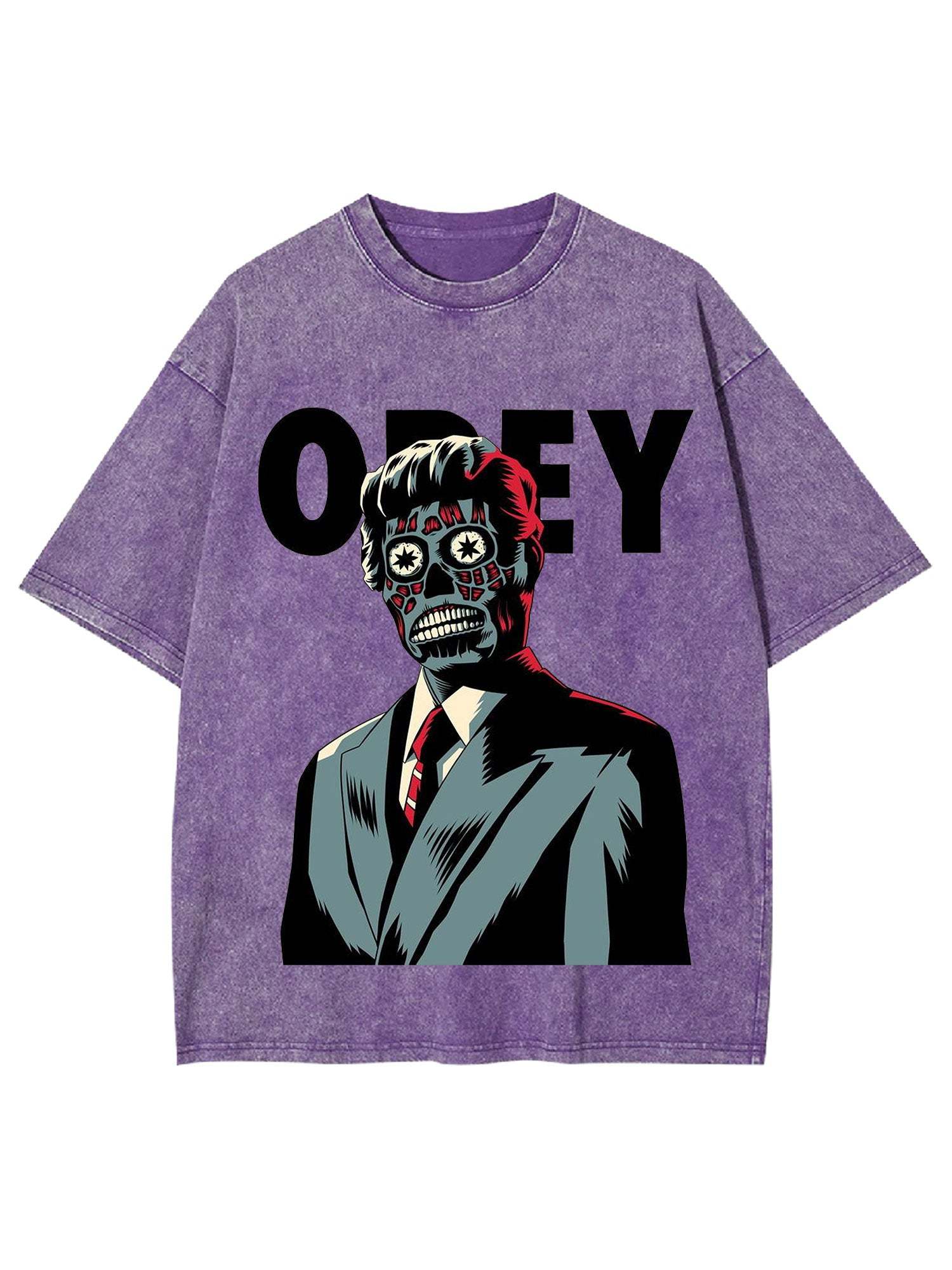 Obey Washed Tshirt-ClassyOutlaw Sale