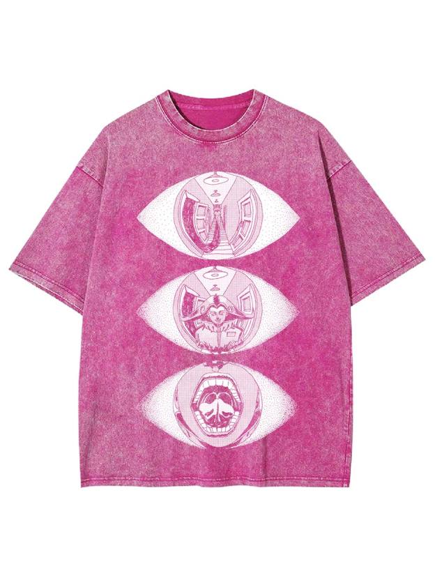 Eye Of Reflections Washed Tshirt