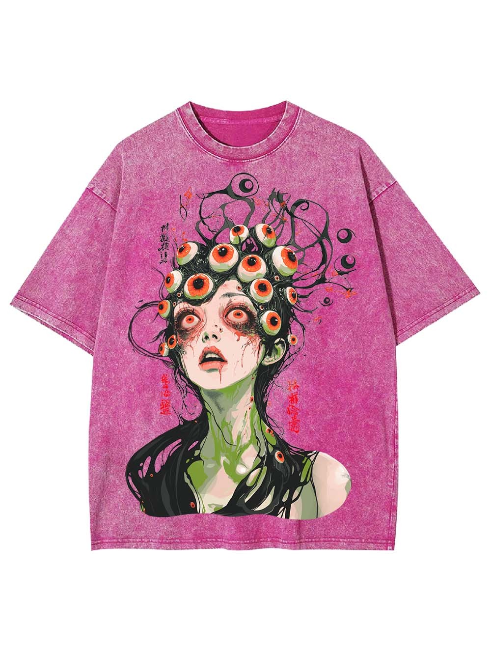 Eyeball Medusa Washed Tshirt