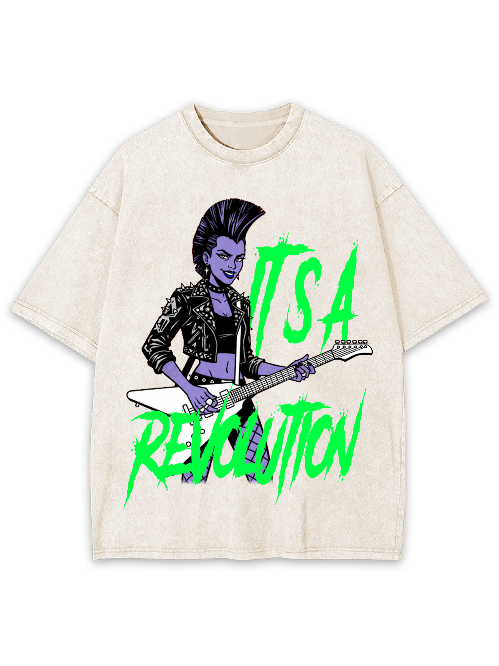 It‘s a revolution Washed Tshirt