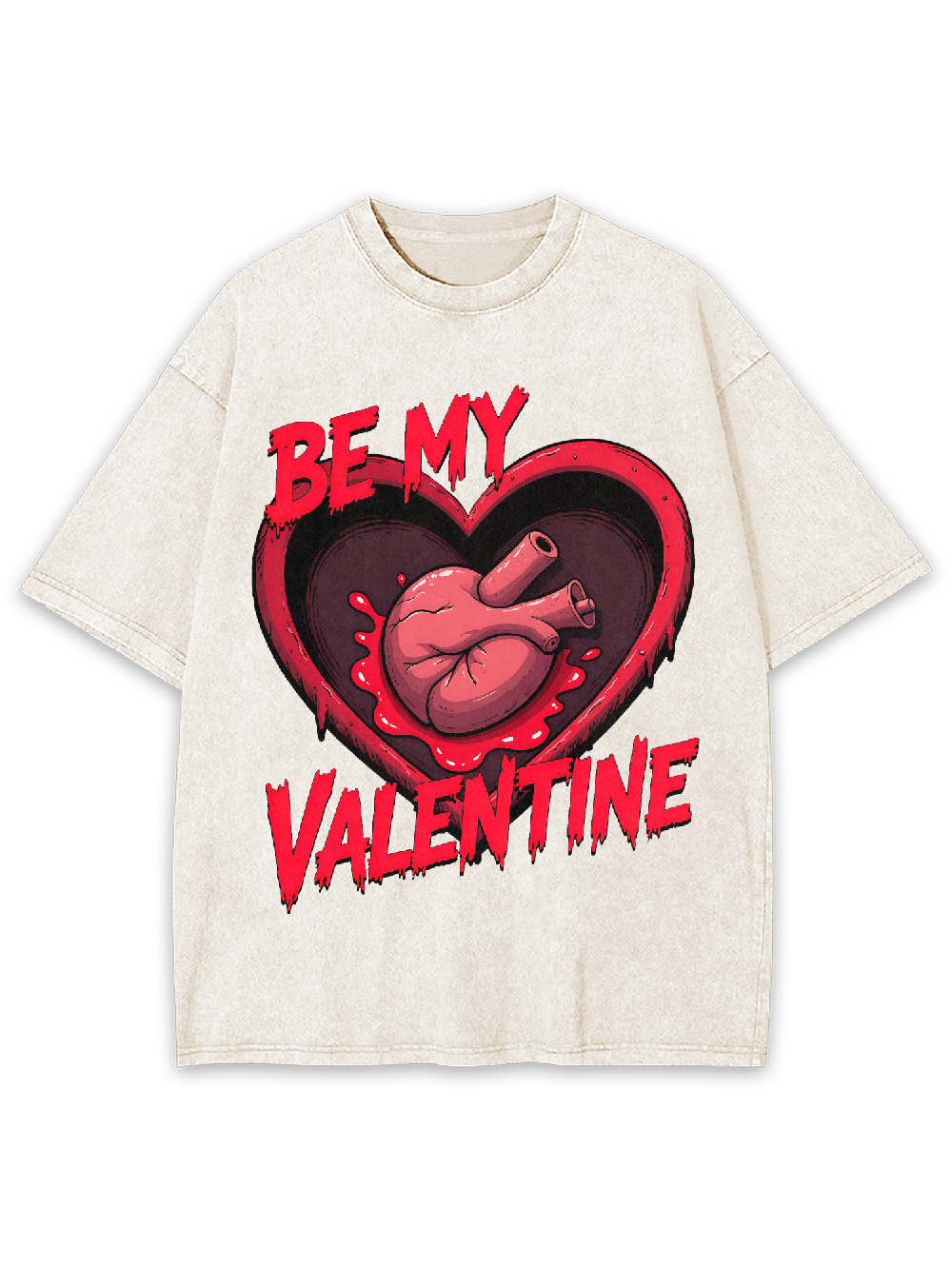 Be My Valentine Washed Tshirt