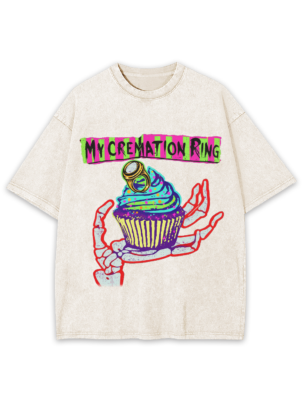 My Cremation Ring Washed Tshirt