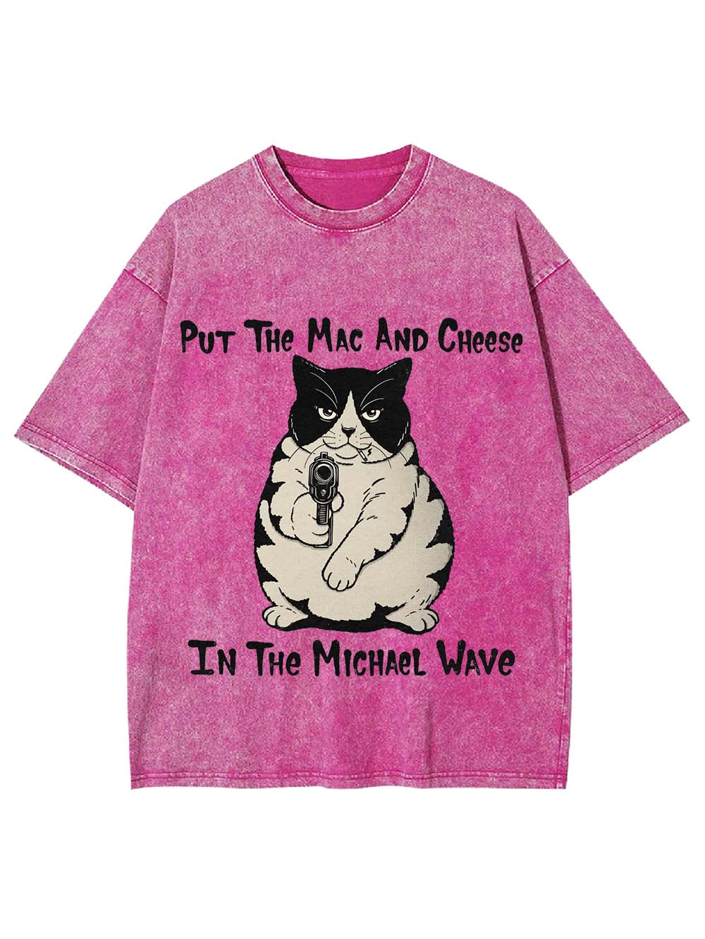 Put The Mac And Cheese Washed Tshirt