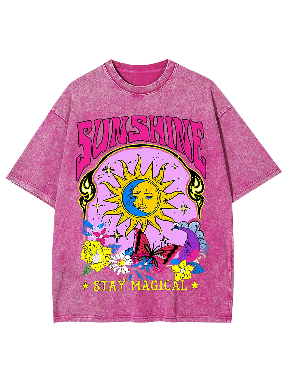 Sunshine Stay Magical Washed Tshirt