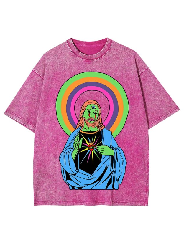 DIVINE VISION WASHED TSHIRT