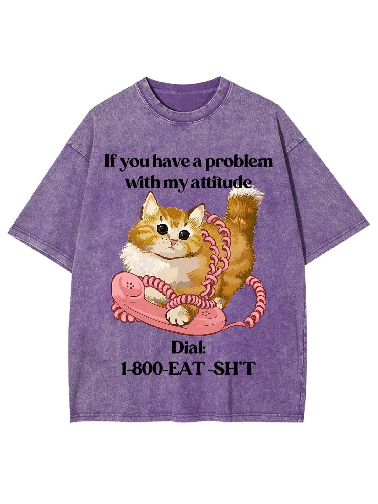 Call The Number Washed Tshirt