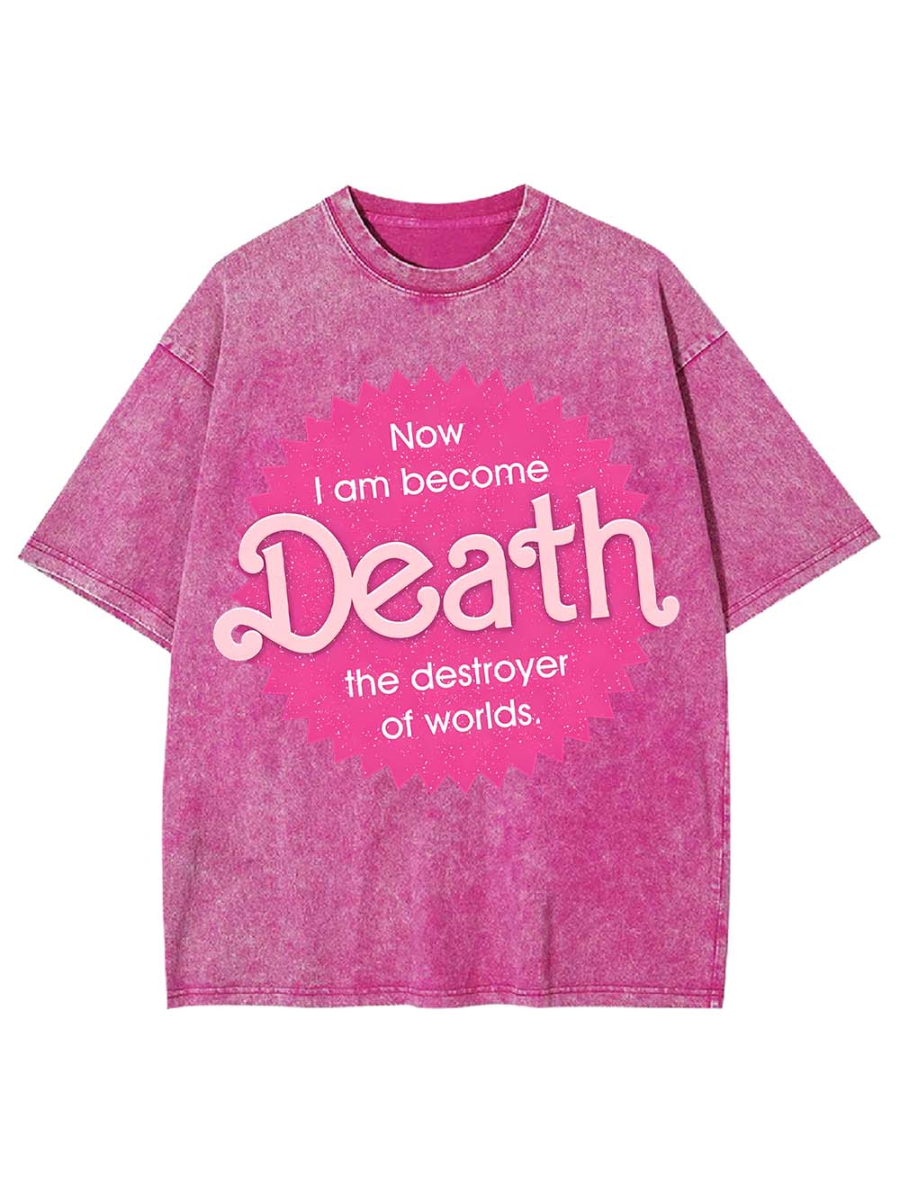 Sparkly Harbinger of Death Washed Tshirt