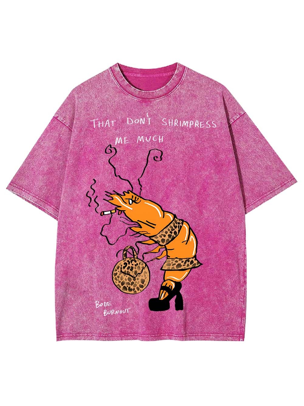 Shrimpress Attitude Washed Tshirt