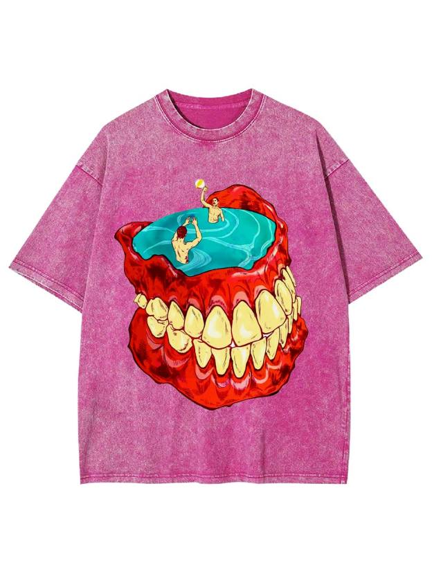 Pool of Teeth Madness Washed Tshirt