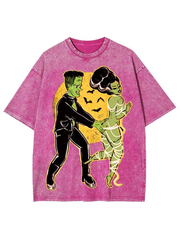 Monster Romance Washed Tshirt