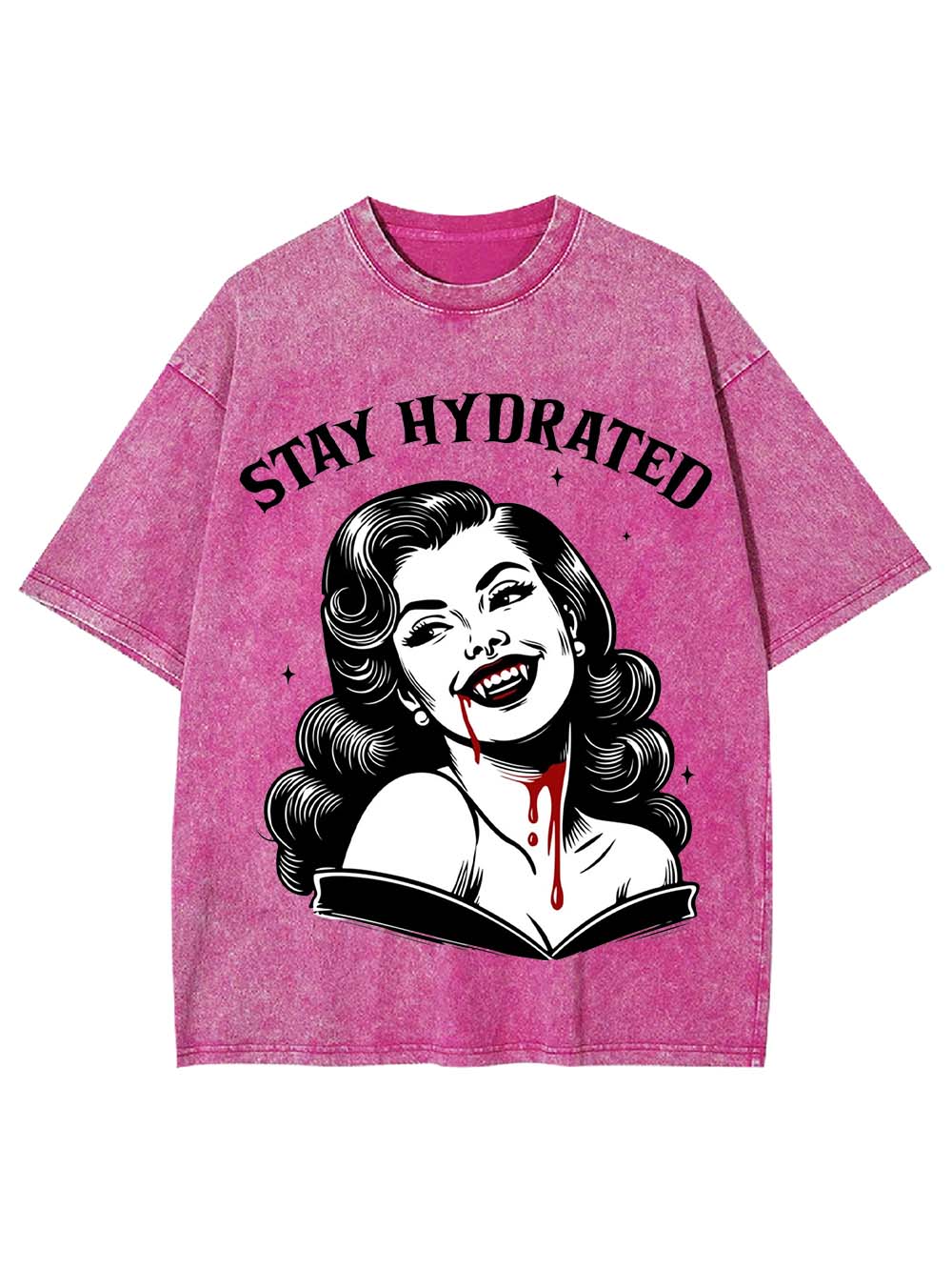 Stay Hydrated Washed Tshirt