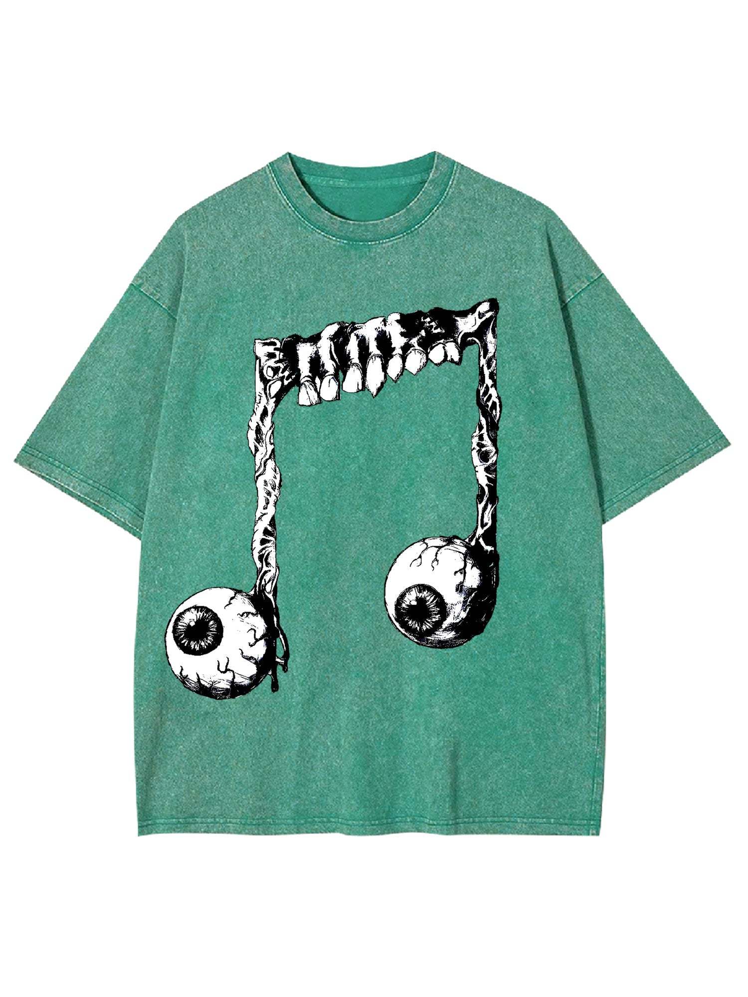 Musical Notes Washed Tshirt