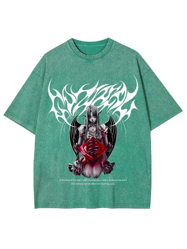 Void's Embrace Washed Tshirt