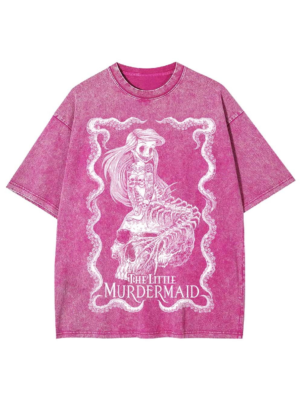 Dark Mermaid Tales Washed Tshirt