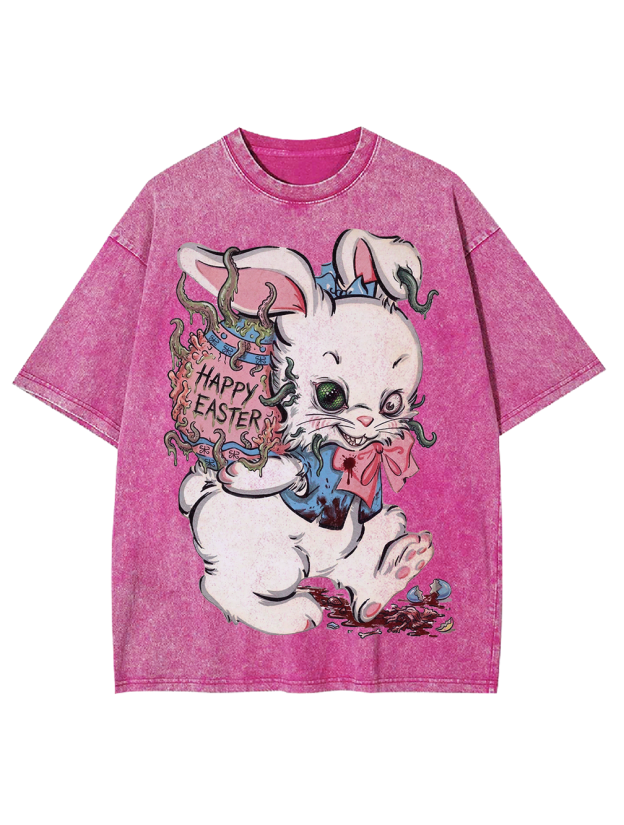 Happy Easter Washed Tshirt