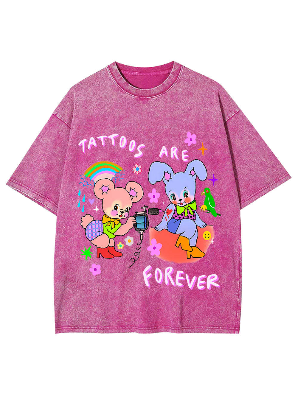 Tattoos Are Forever Washed Tshirt