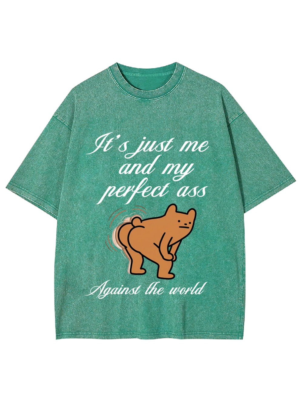 Against the World Washed Tshirt