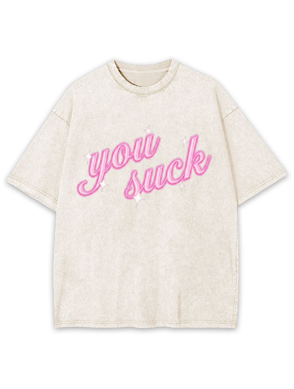 You suck Washed Tshirt