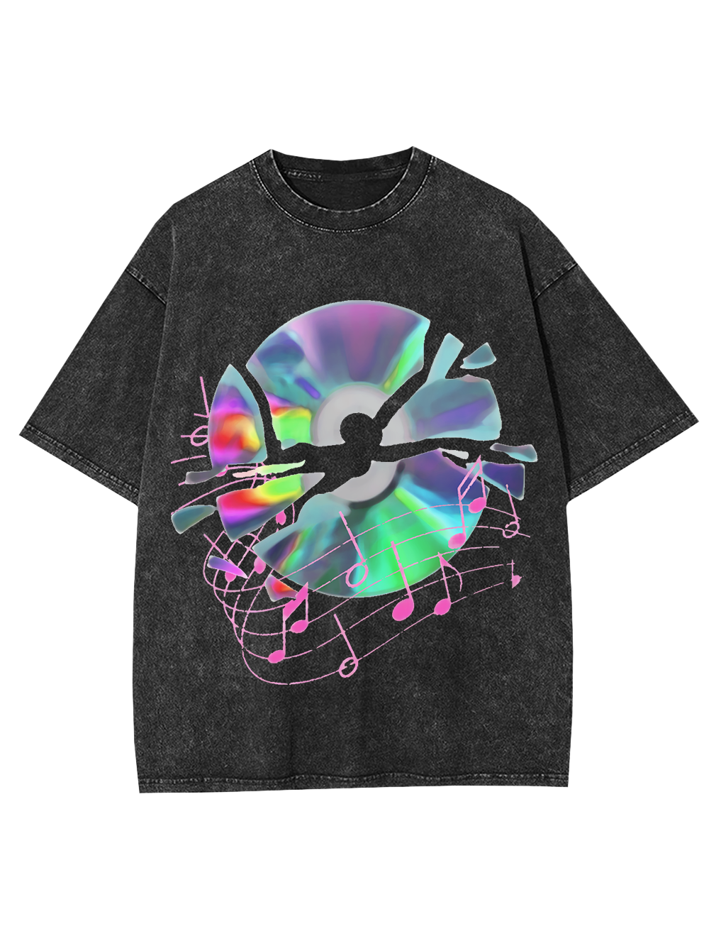 Shattered Sound Washed Tshirt