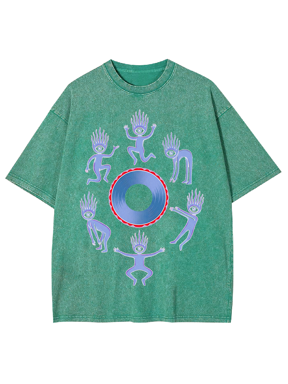 Psy Orbit  Washed Tshirt