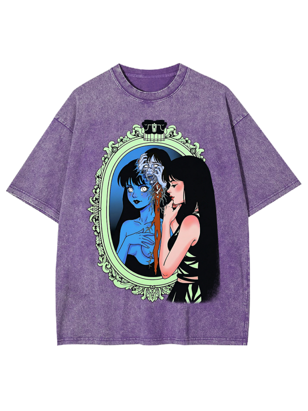 Mirror Addict Washed Tshirt