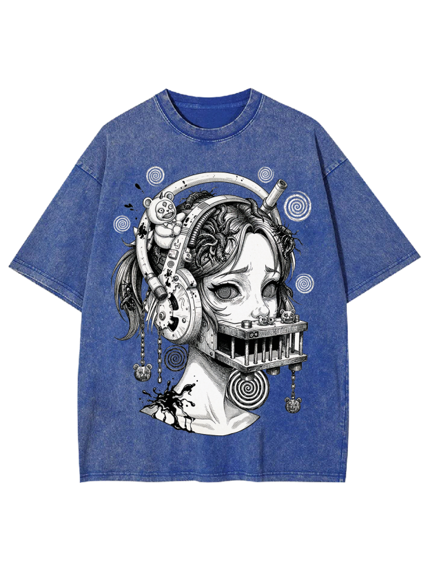Mute Doll Washed Tshirt