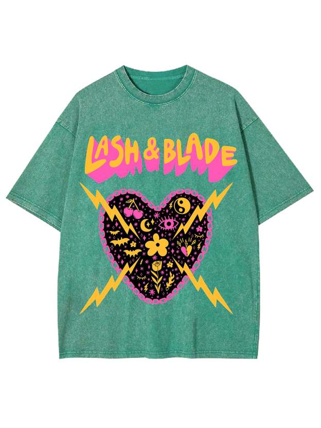 Lash&Blade Washed Tshirt